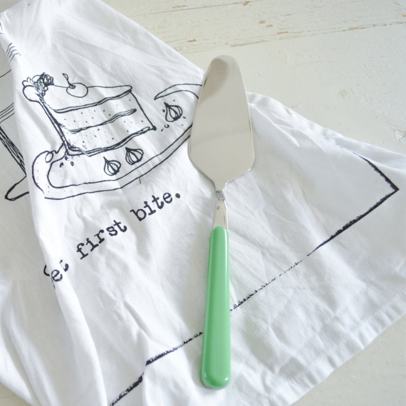 Brio lichtgroen, taartschep | 24 cm