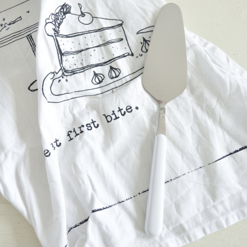 Brio wit, taartschep | 24 cm