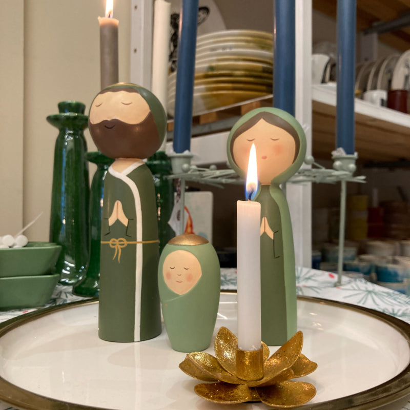 Müller Kerzen witte kerstboomkaarsjes, doosje 20 stuks | ca. 10 cm hoog