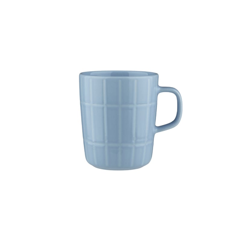 Marimekko Oiva Tiiliskivi light blue mug 2.5 dl