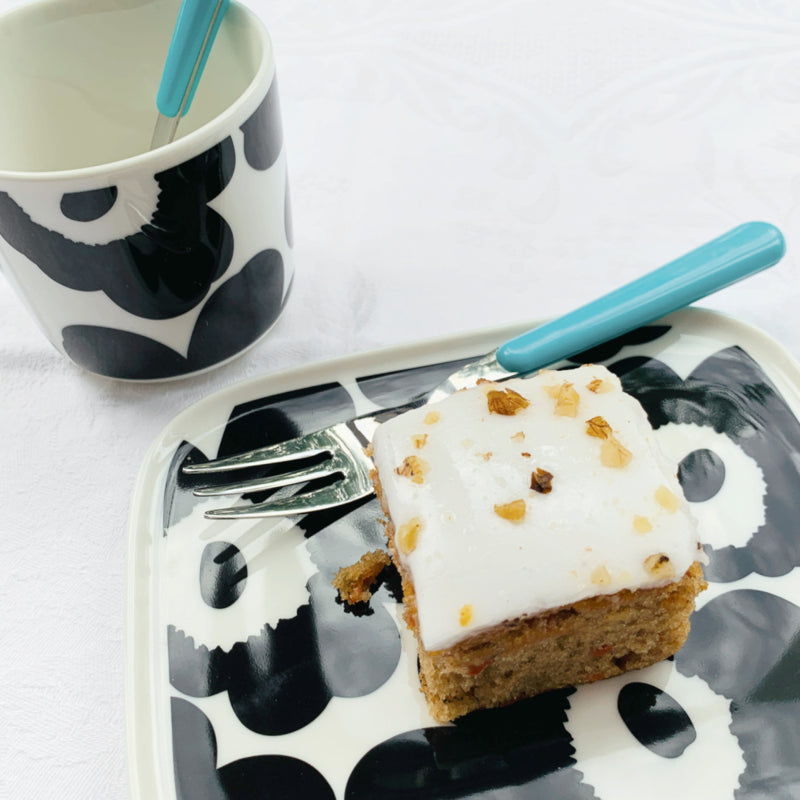 Brio turquoise, taartvorkje | 15 cm