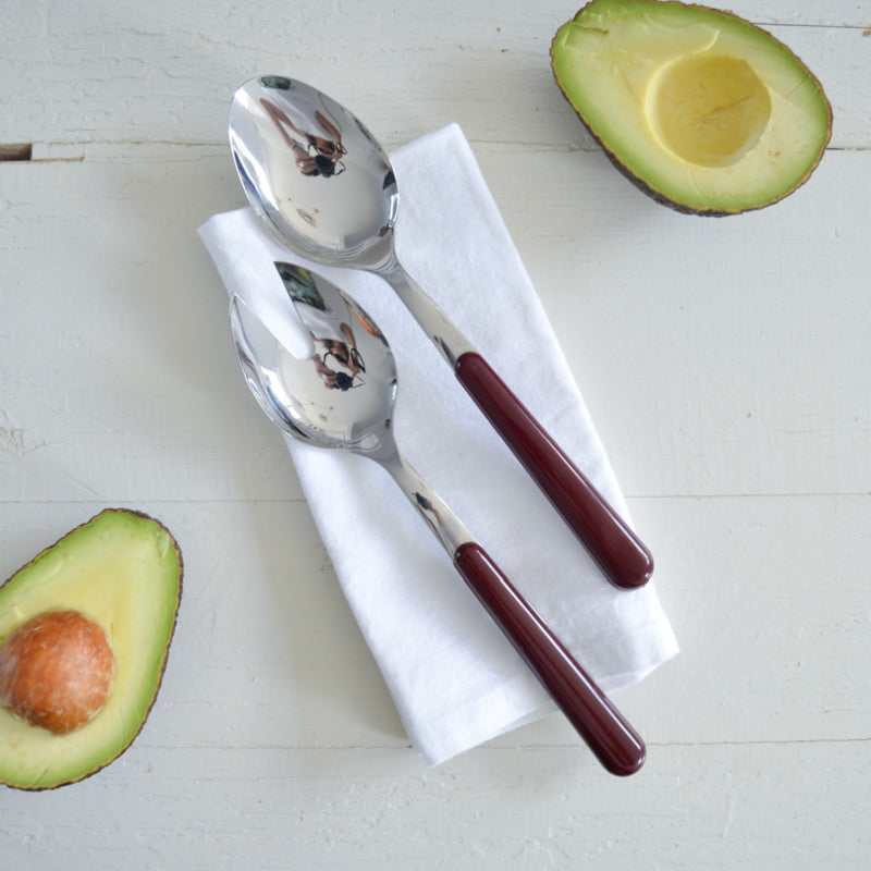 Brio bordeaux, slacouvert 2-delig | 22 cm