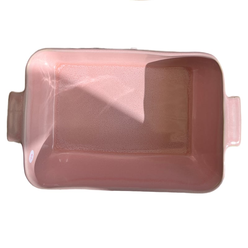 Gresnovo rechthoekige ovenschalen lichtroze (rose fondant) | Klein, Medium, Groot