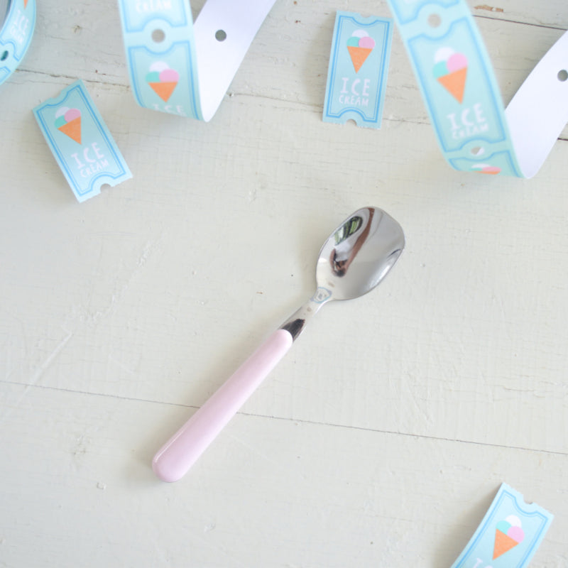 Brio lichtroze, ijslepeltje | 14 cm