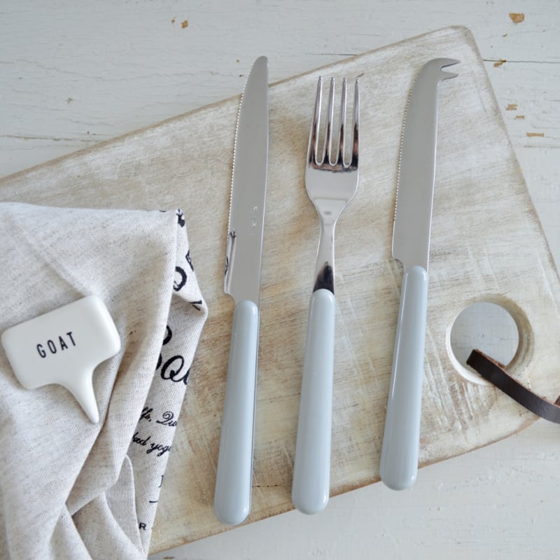 Brio lichtgrijs, dinervork | 19,5 cm