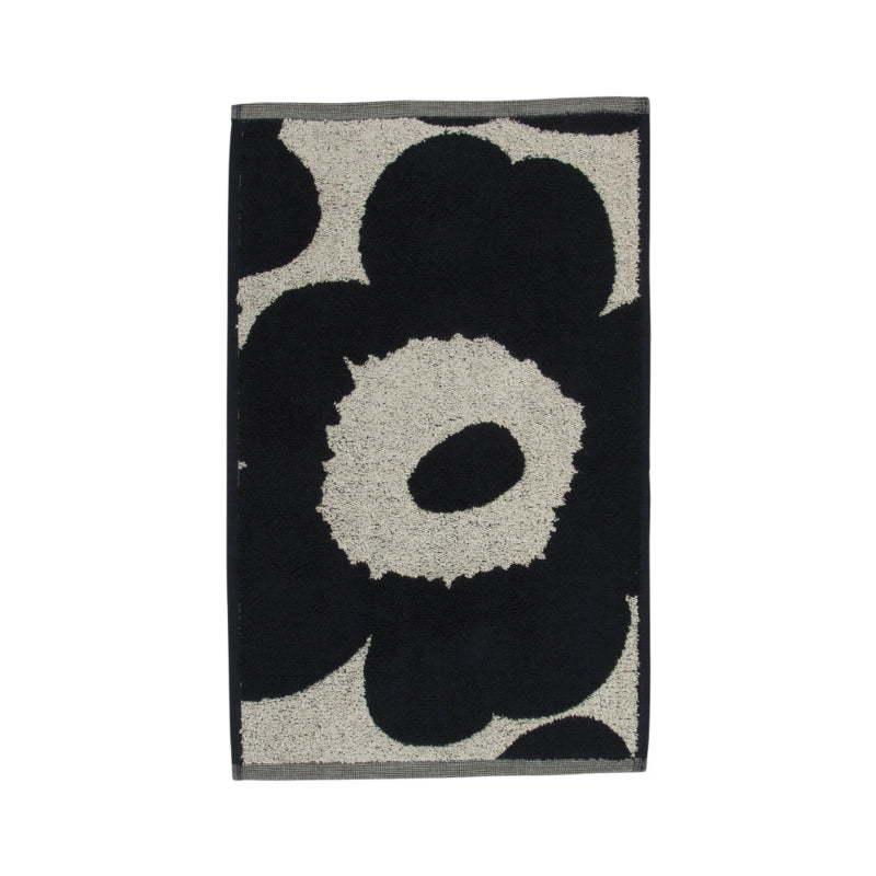 Marimekko gastendoekje / toilet-handdoek Unikko donkerblauw | 30 x 50 cm
