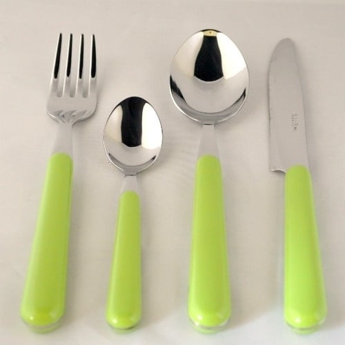 Brio lime, 24-piece cutlery set (colour code 69)