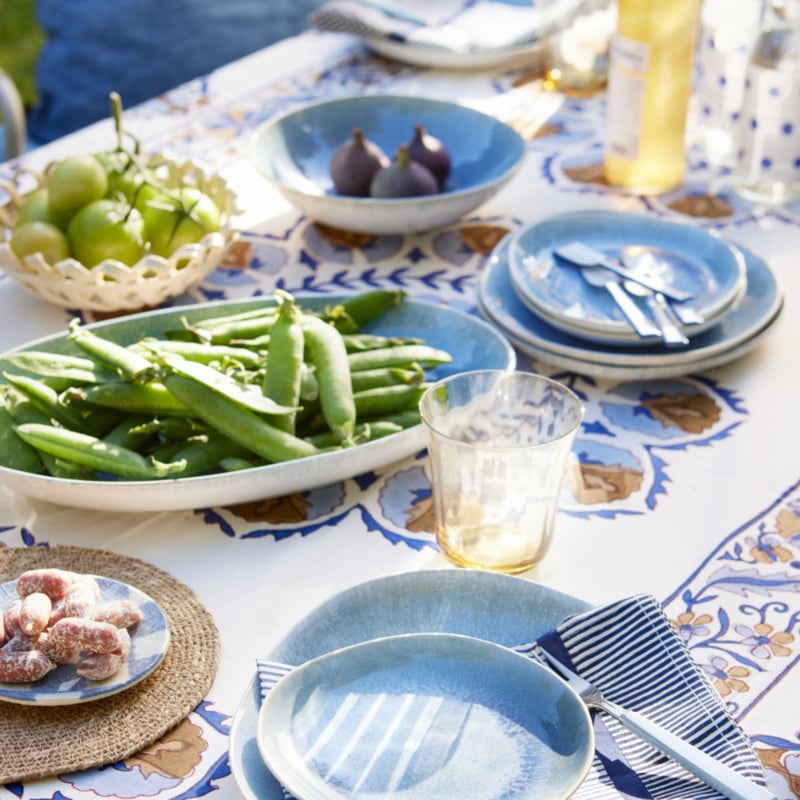 Bungalow konische blaue Salatschüssel Jazzy Atlantic Ø 26 cm