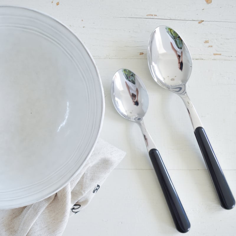 Brio zwart, dinerlepel | 19,5 cm