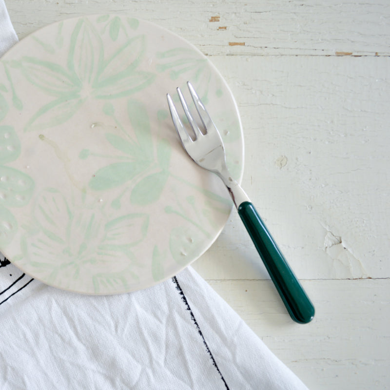 Brio donkergroen, taartvorkje | 15 cm