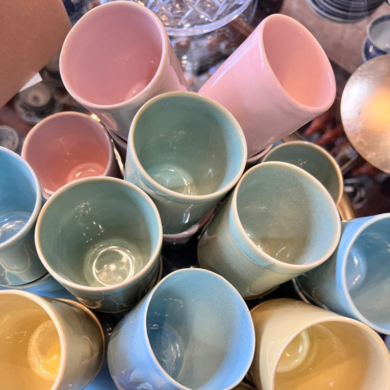 Gresnovo zachtgroen hoog espressokopje (émeraude bleue)