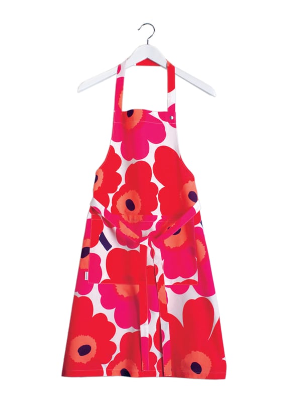 Marimekko schort Pieni Unikko Rood