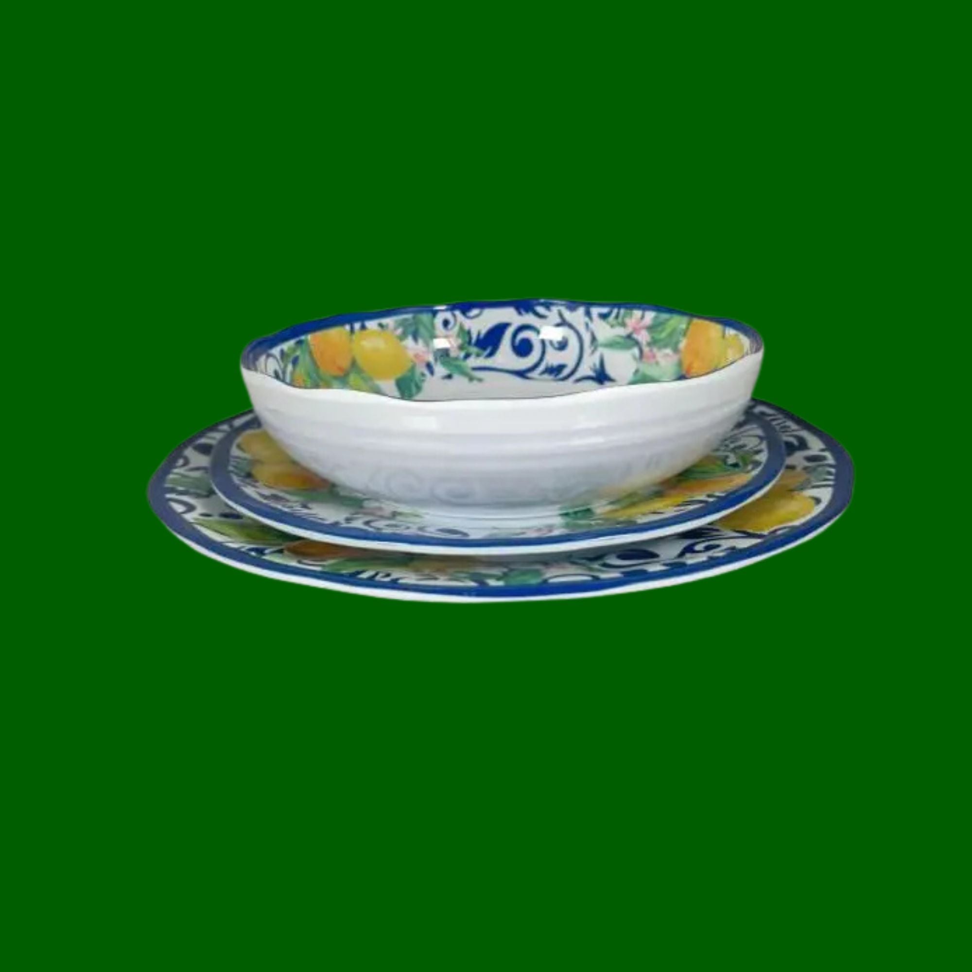 Limoni melamine diep bord van Arca | 20 cm