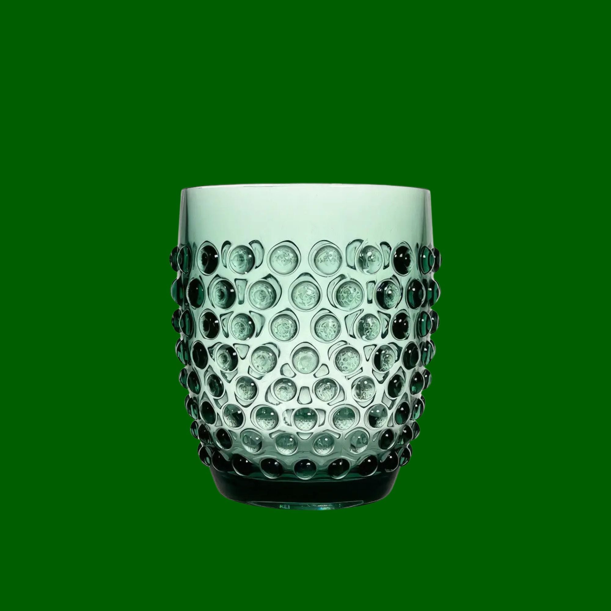 Arca dotted Acryl glas 350 ml, kies uit blauw, groen, turquoise