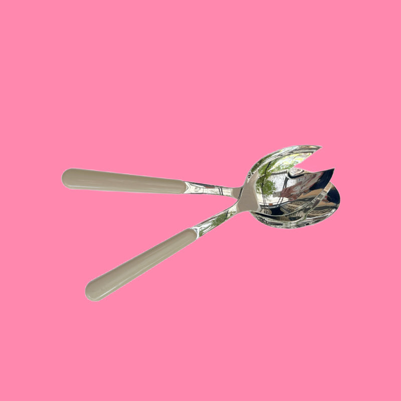 Brio café au lait salad cutlery 2-piece | 22cm | Color on table