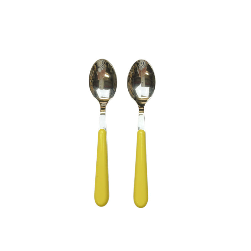 Brio bright yellow mocha spoon | 12.5 cm