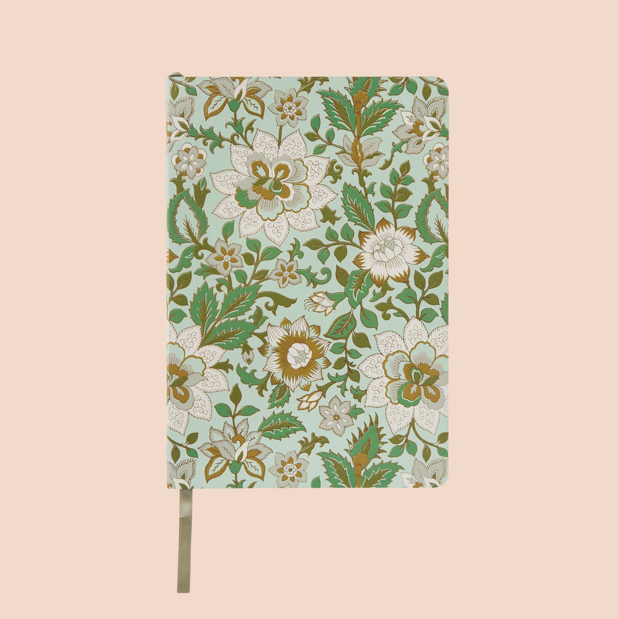 Bungalow notitieboekje Sita Pistachio blanco pagina's | 14,8x21,6cm