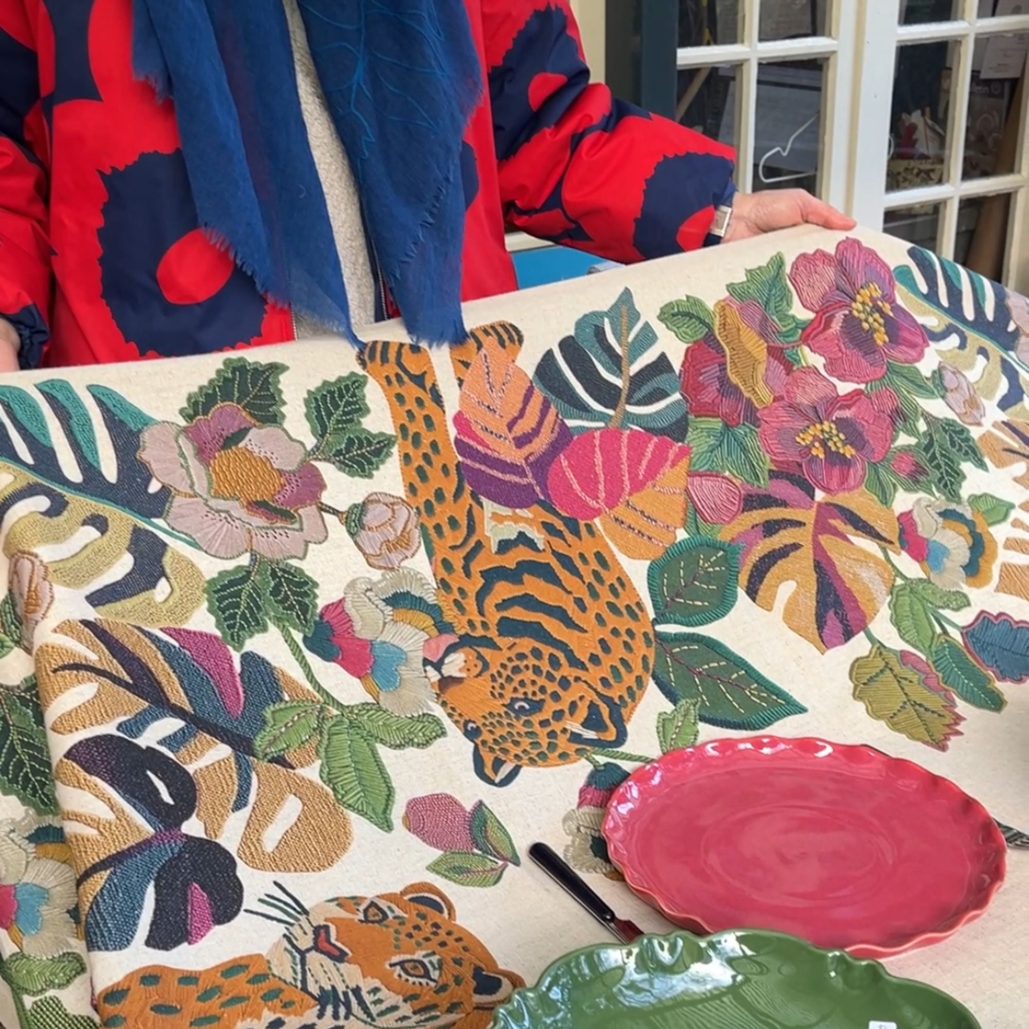 Gresnovo Moove aardewerken dinerborden met geschubt randje in heel veel kleuren| Ø29 cm x 3,5 cm