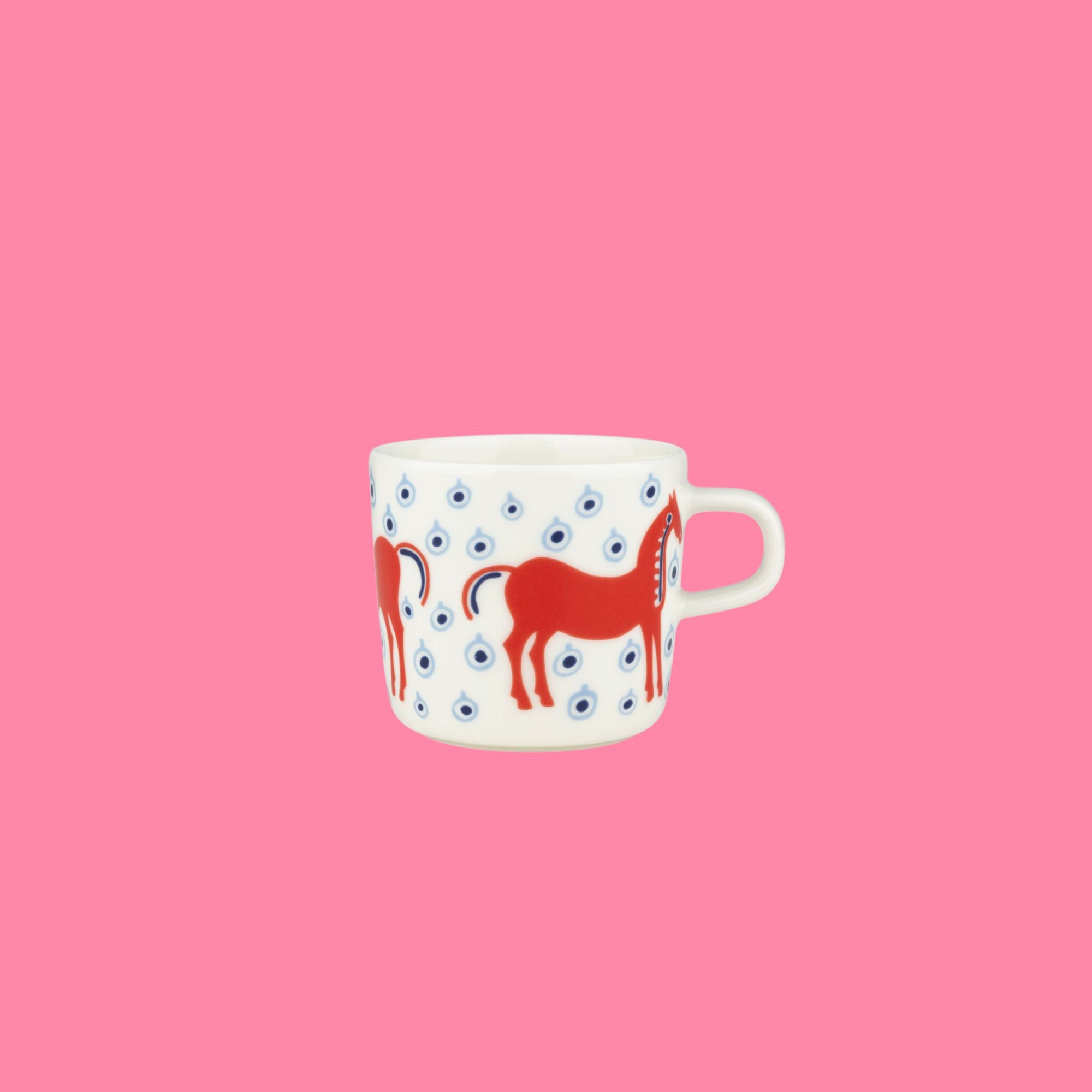 Marimekko Musta Tamma mokje met oor 2 dl (2026, Chinees jaar van het paard) | Kleuroptafel (kopie)