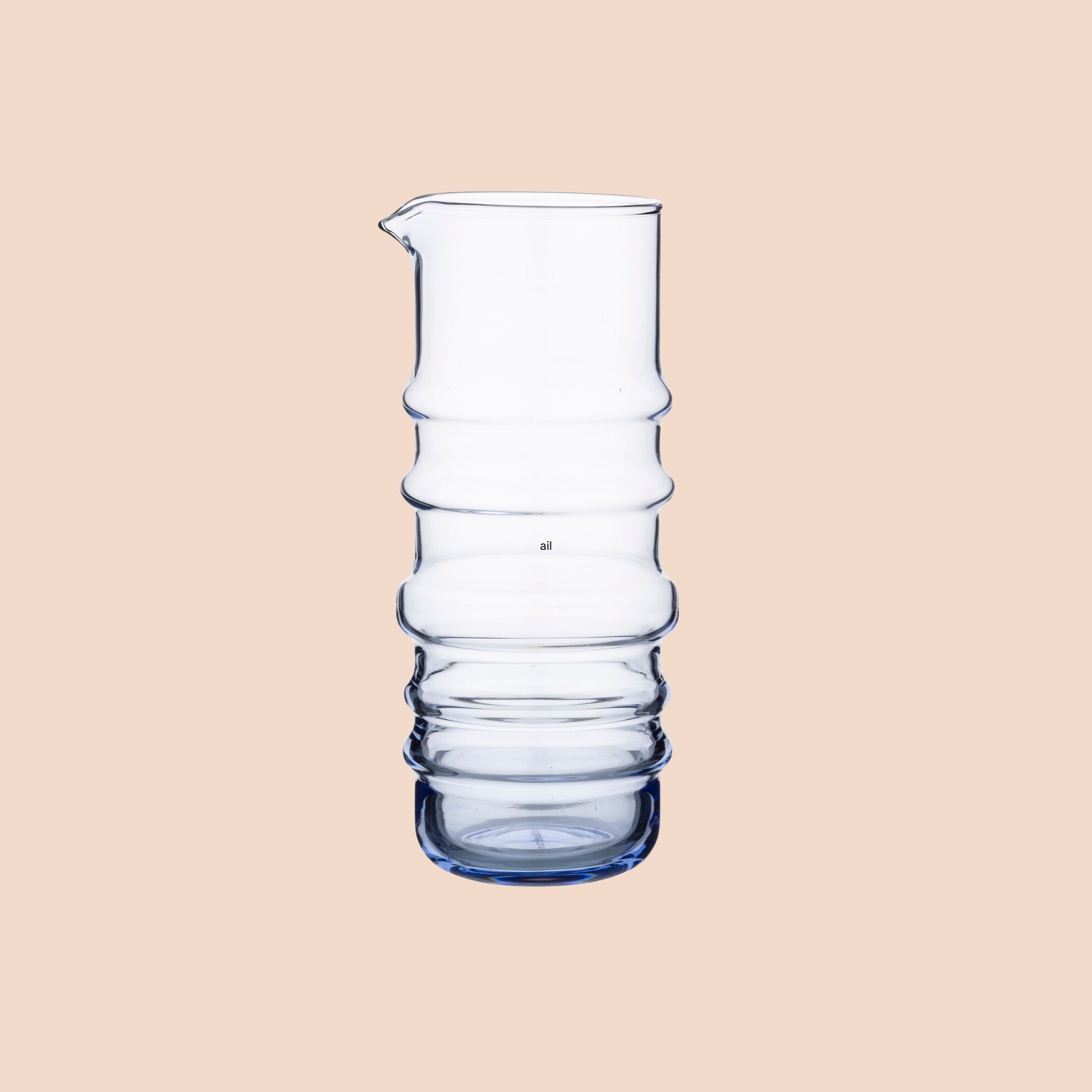 Marimekko Sukat Makkaralla blauw glazen karaf | 1 liter