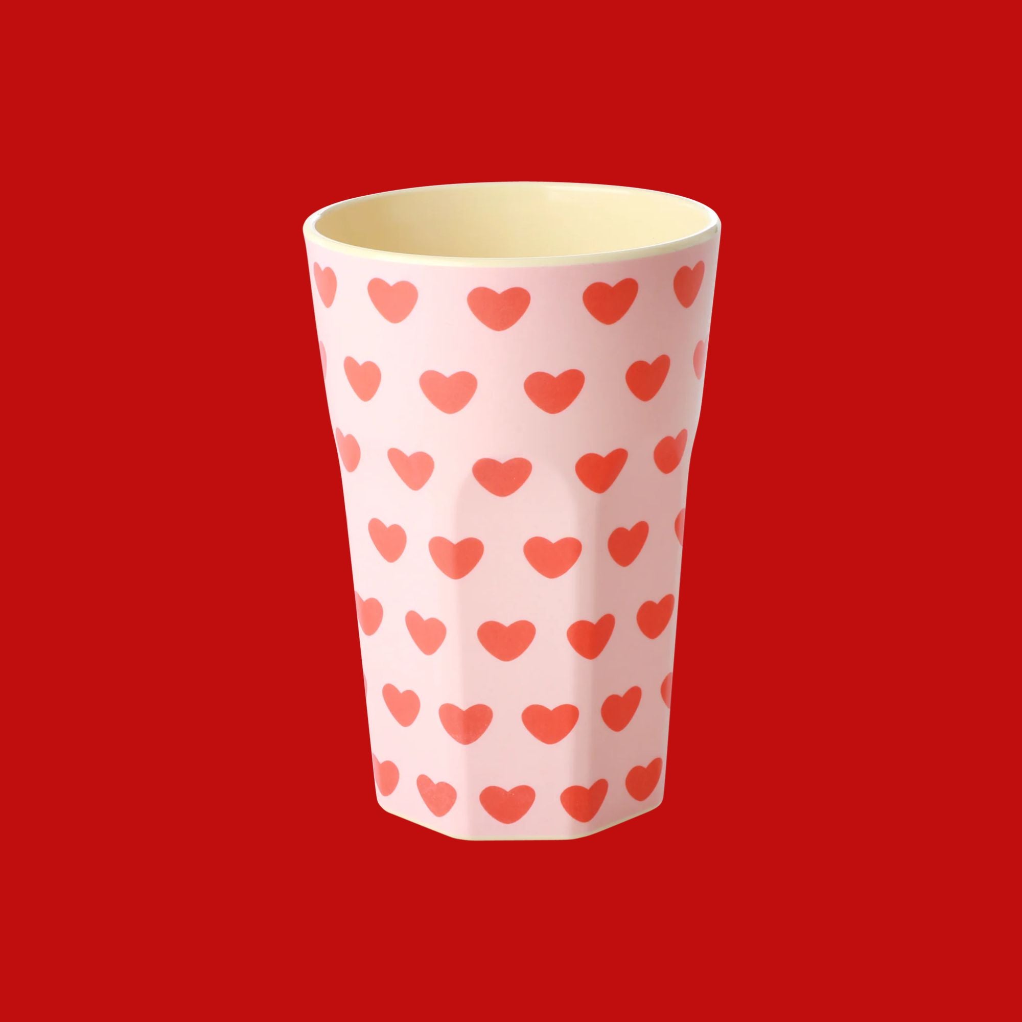 Rice melamine lattebeker Sweet Hearts | 400 ml