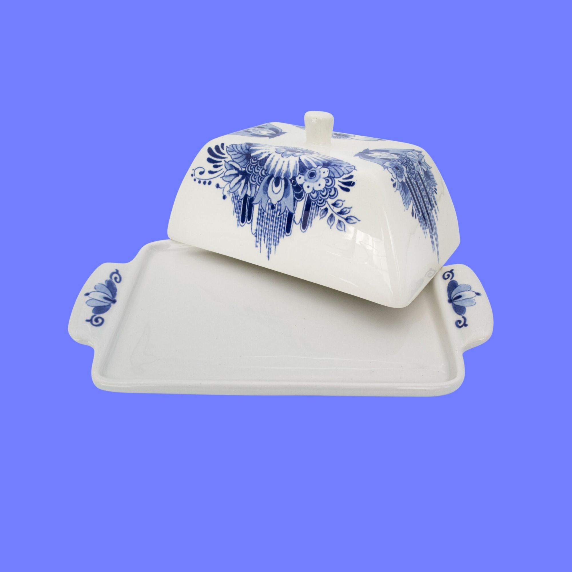 Botervloot Blueware Royal Delft | Kleuroptafel