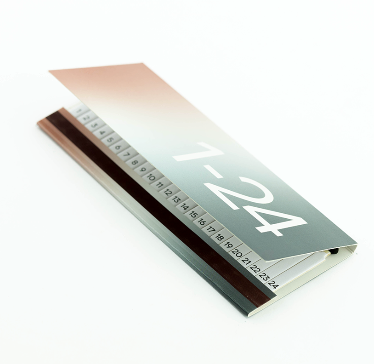 Mo Man Tai Adventlucifers Foggy Maroon: 24 lucifers tot Kerst