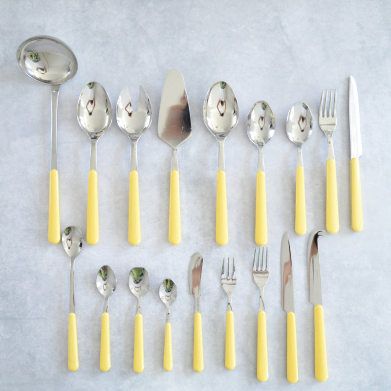 Brio lichtgeel, taartvorkje | 15 cm