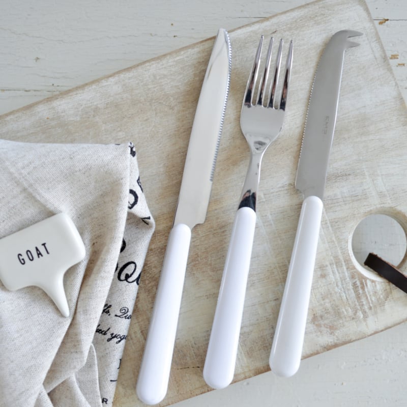 Brio wit, dinervork | 19,5 cm