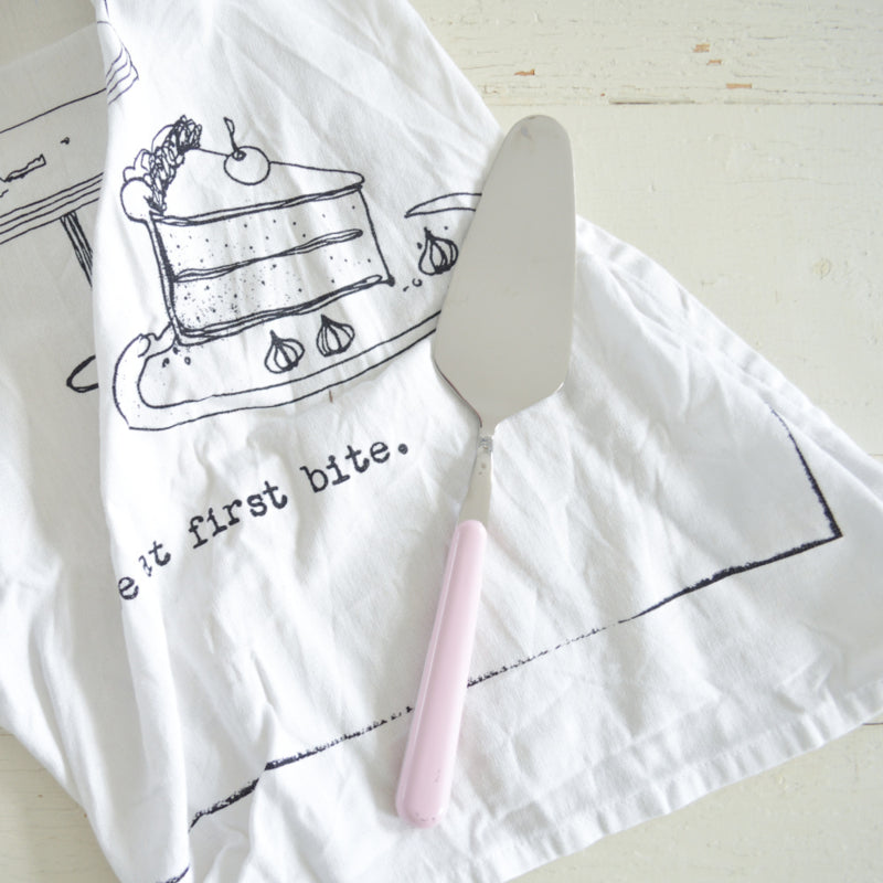 Brio lichtroze, taartschep | 24 cm