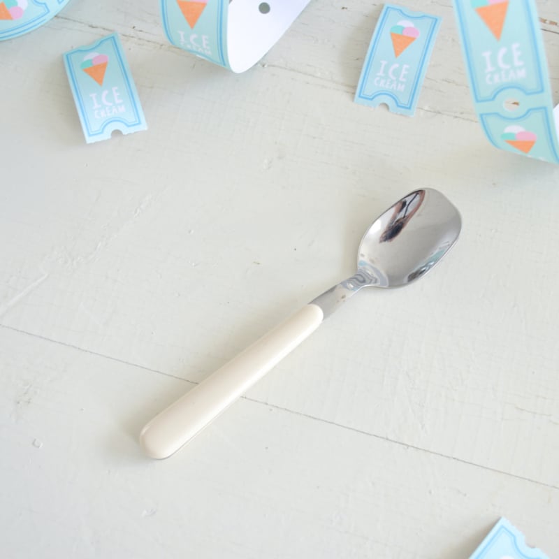 Brio ivoor, ijslepeltje | 14 cm