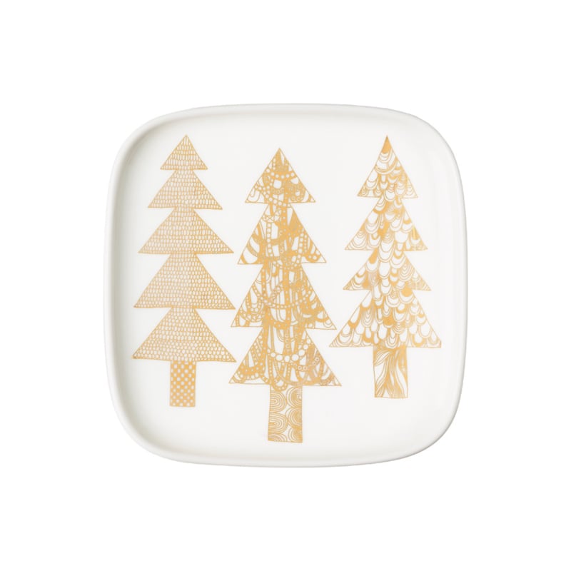 Marimekko Oiva Kuusikossa klein vierkant bordje 10 x 10 cm