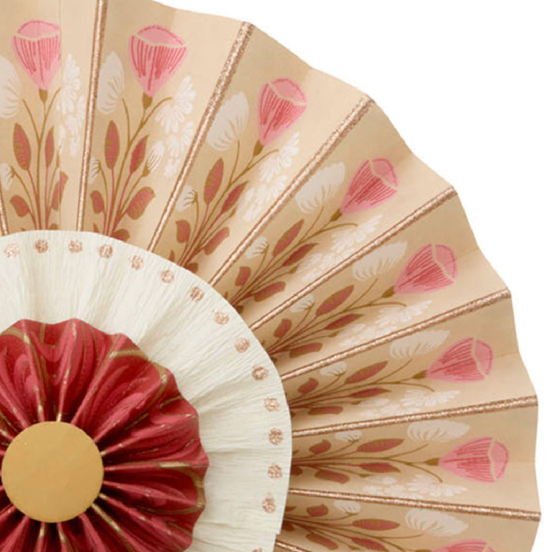 Bungalow papieren rozet Salon Cerise 30 cm