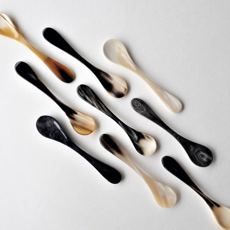Hornvarefabrikken caviar spoon made of horn