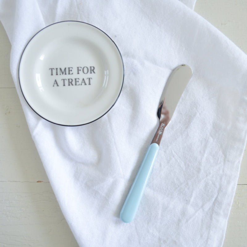 Brio lichtblauw, botermesje | 16 cm