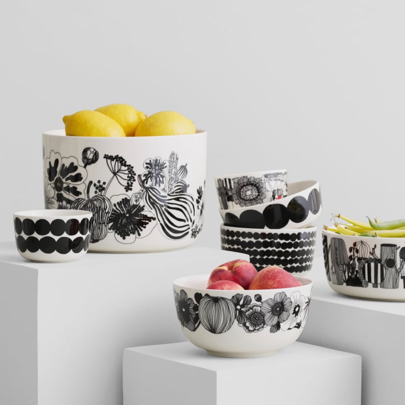 Marimekko Siirtolapuutarha Schüssel oder Pokebowl 0,9 Liter