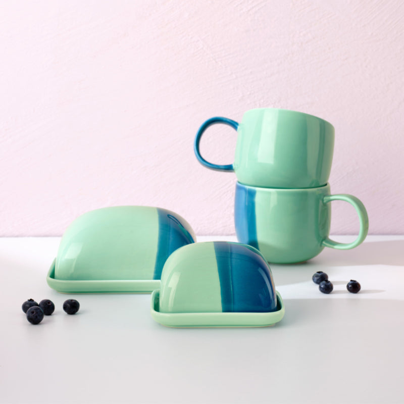 ASA Joy espressokopje blueberry smoothy groen / blauw