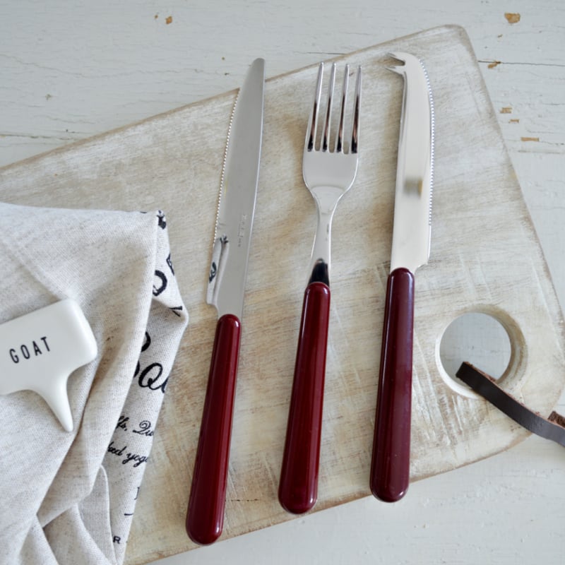 Brio bordeaux, dinervork | 19,5 cm