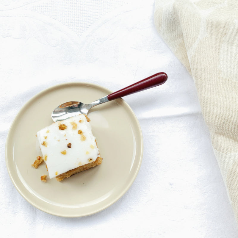 Brio bordeaux, mokkalepeltje | 12,5 cm