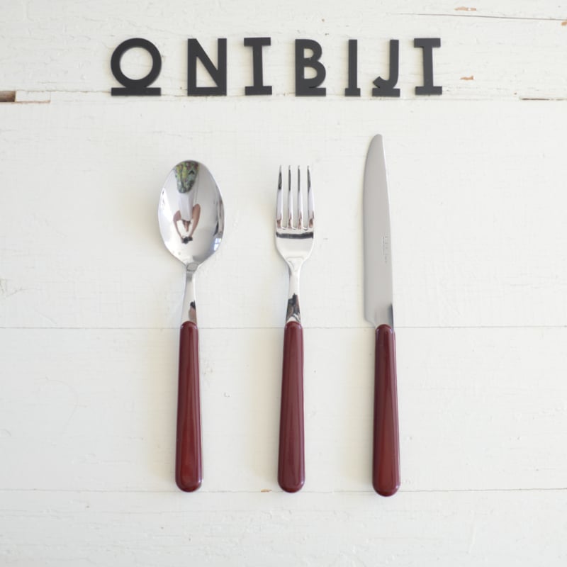 Brio bordeaux, ontbijtmes | 20 cm