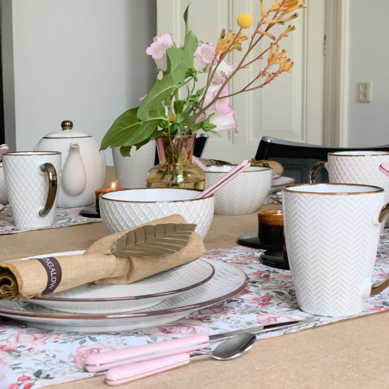 Brio lichtroze, 24-delige bestekset (kleurcode 64)