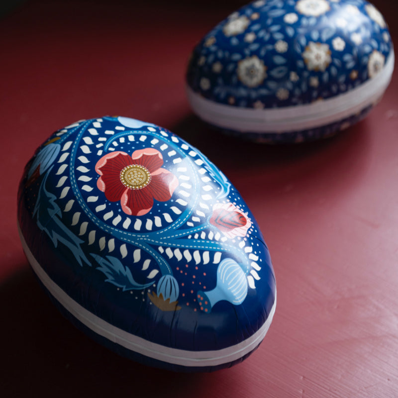 Bungalow twee Easter Eggs Boxes Poppy, zelf te vullen paaseieren | 10 x 15 cm & 12 x 18 cm