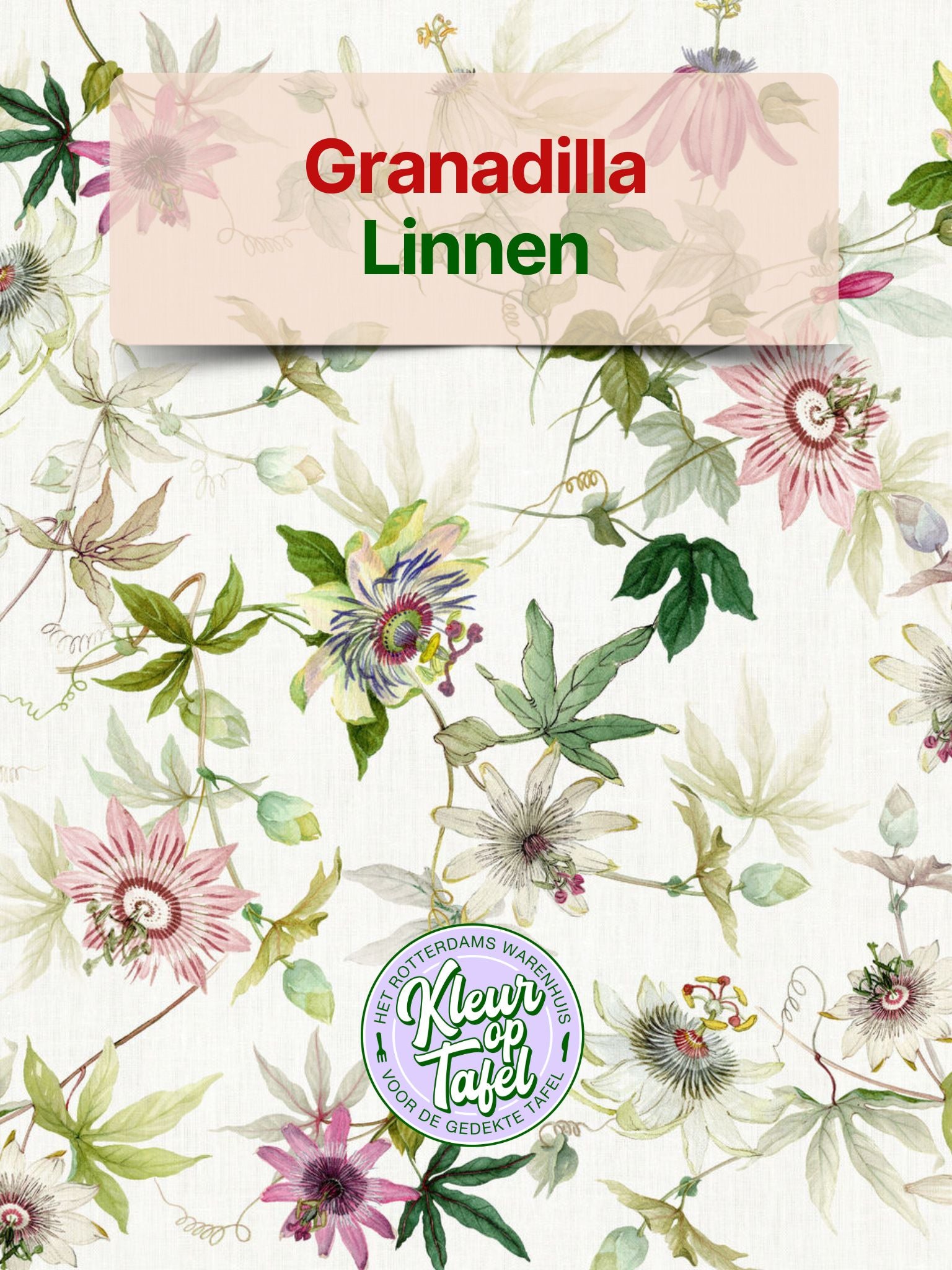 Custom-made (XL) tablecloth Jelly with underwater world, per half meter