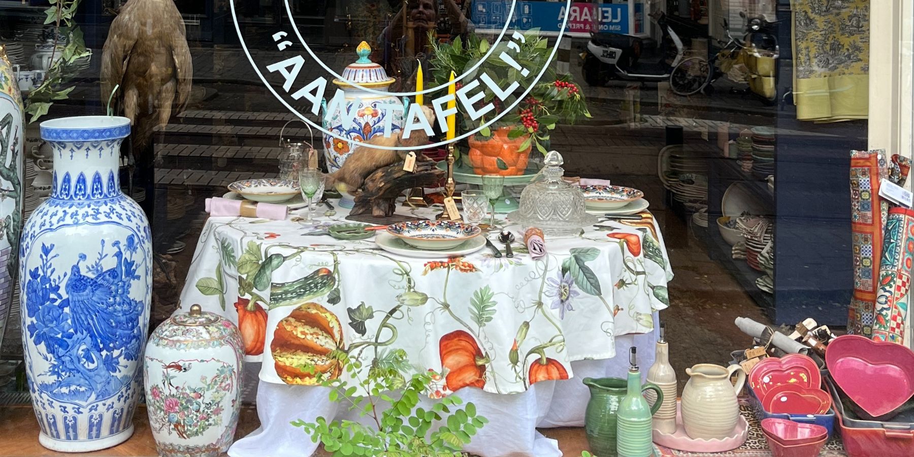 In de etalage: pompoenen