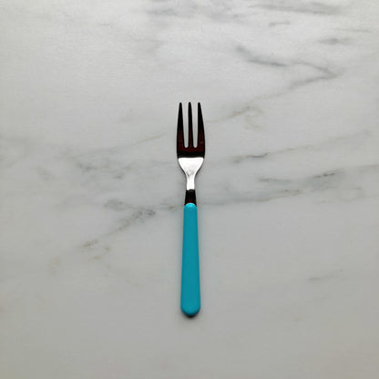 Brio turquoise, taartvorkje  | 15 cm