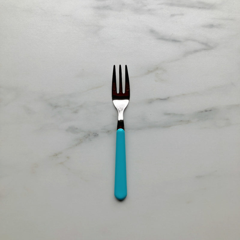 Brio turquoise, taartvorkje  | 15 cm