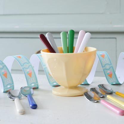 Brio donkerblauw, ijslepeltje | 14 cm