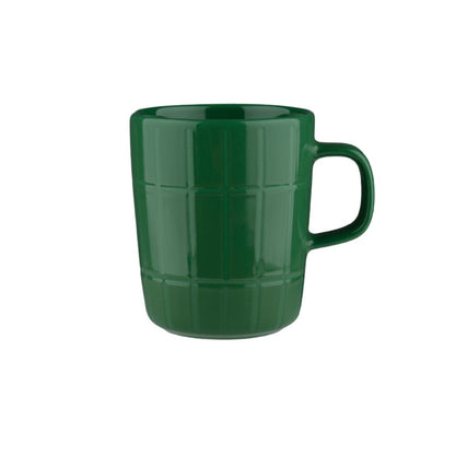 Marimekko Oiva Tiiliskivi green mug 2.5 dl