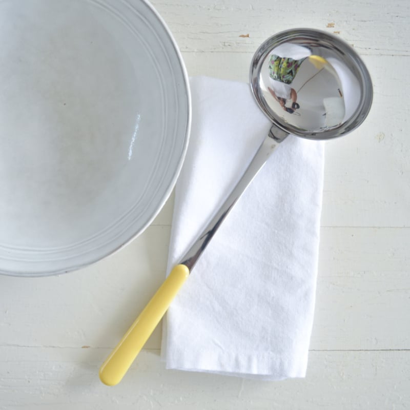 Brio lichtgeel, soeplepel | 28 cm