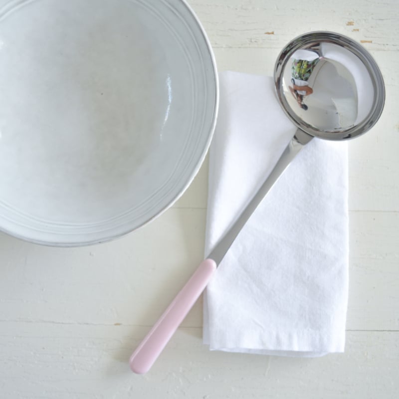 Brio lichtroze, soeplepel |  28 cm